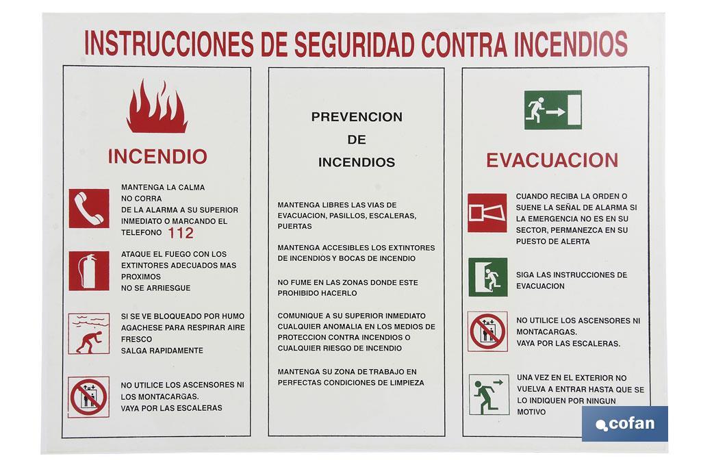 SEÑAL LUMINISCENTE 420X297MM.