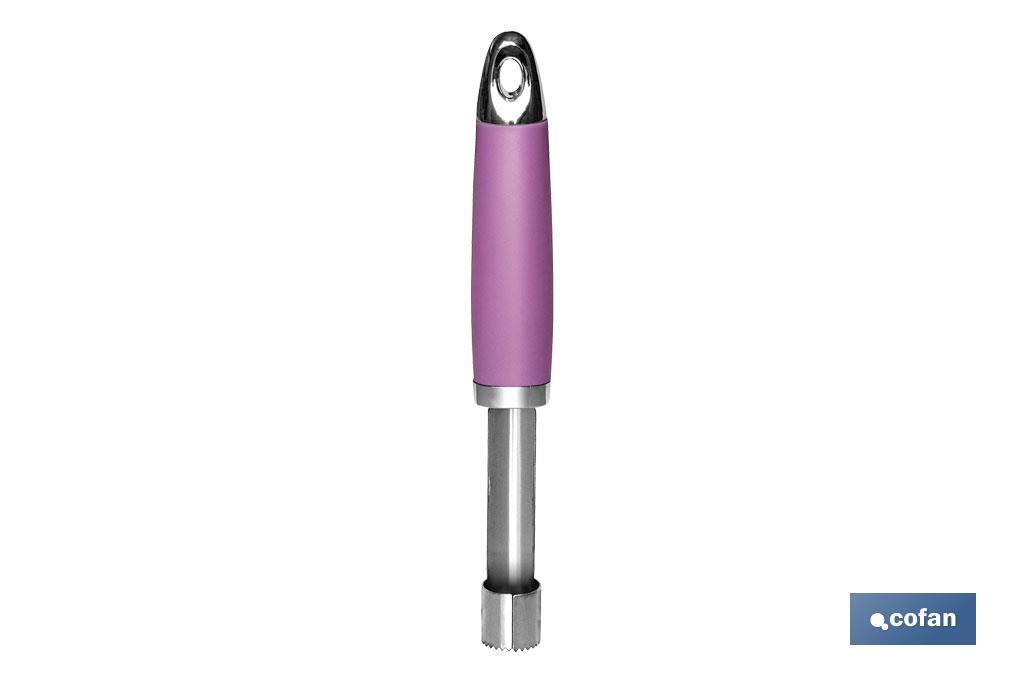 DESCORAZONADOR  MODELO SENA MORADO 21cm