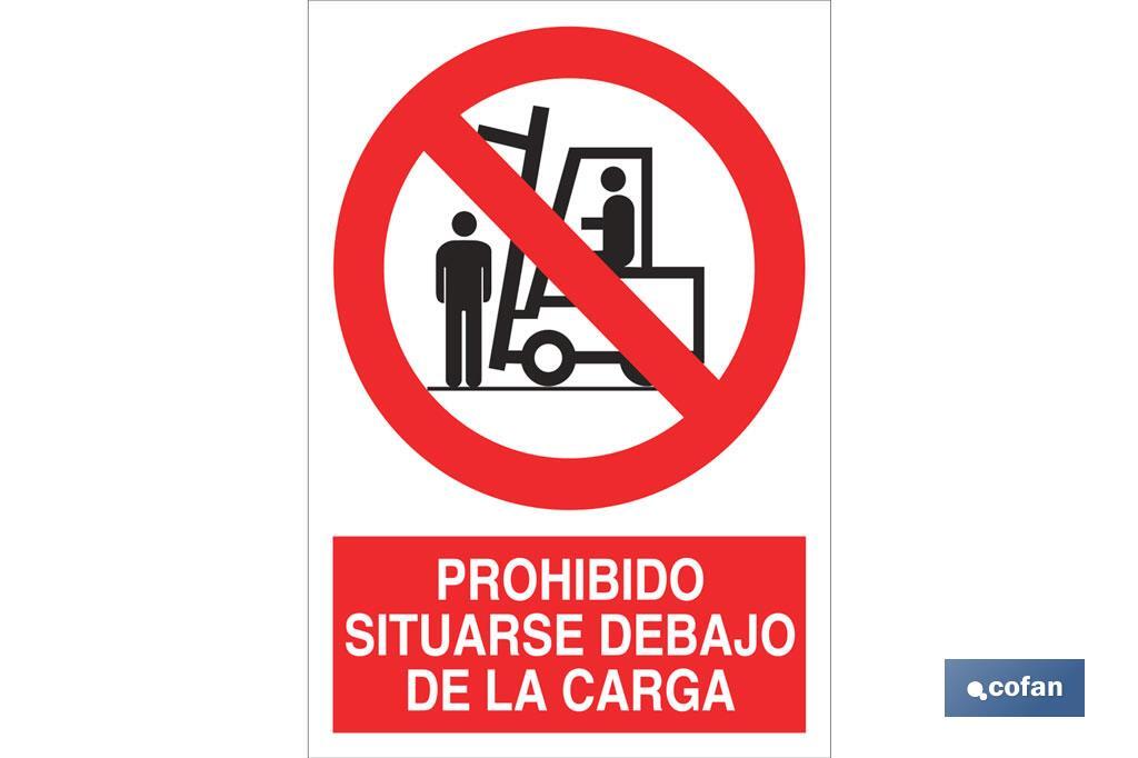 SEÑAL POLIESTIRENO 297X210mm. (PACK: 1 UDS)