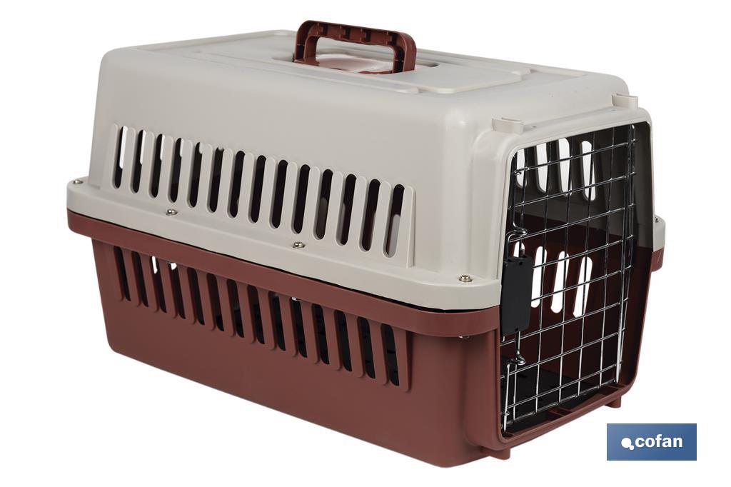 TRANSPORTIN PARA MASCOTAS BRANDY 58x37x35cm (PACK: 1 UDS)