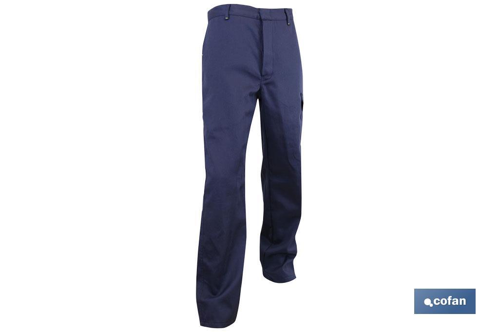 PANTALÓN TRABAJO MULTIRIESGO AZUL OSCURO SILICE T-48 (PACK: 1 UDS)