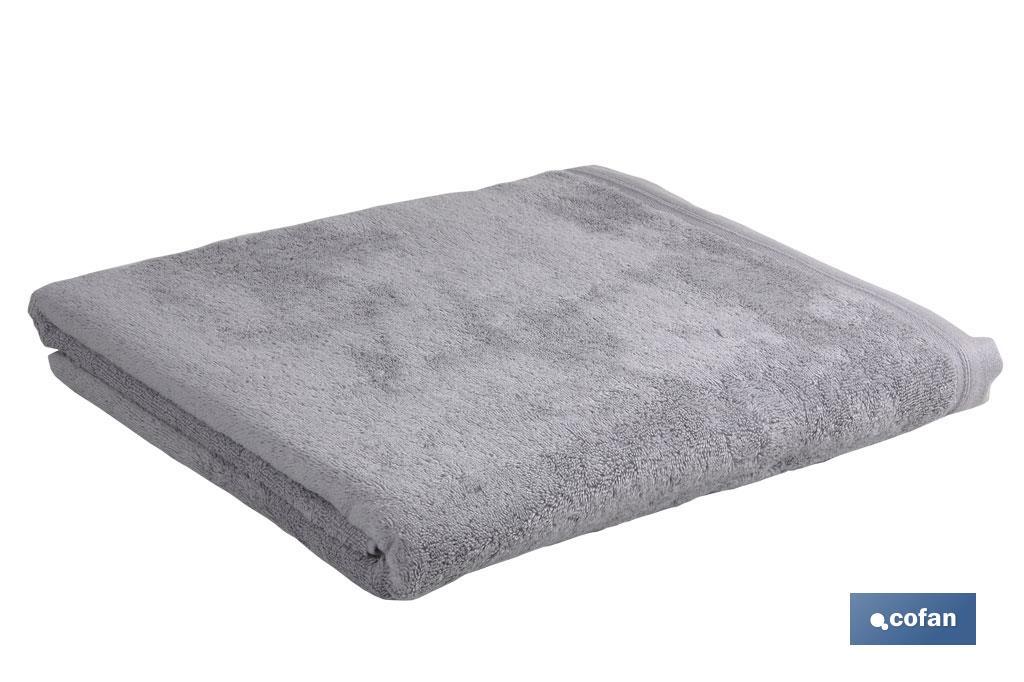 TOALLA TOCADOR GRIS PERLA GR.580/M2 MODELO PERLAN 30X50cm (PACK: 1 UDS)