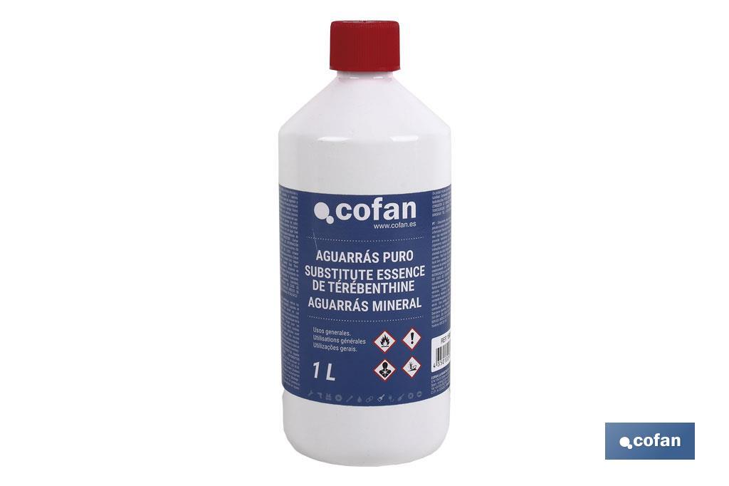 AGUARRÁS PURO COFAN 1LT (PACK: 1 UDS)