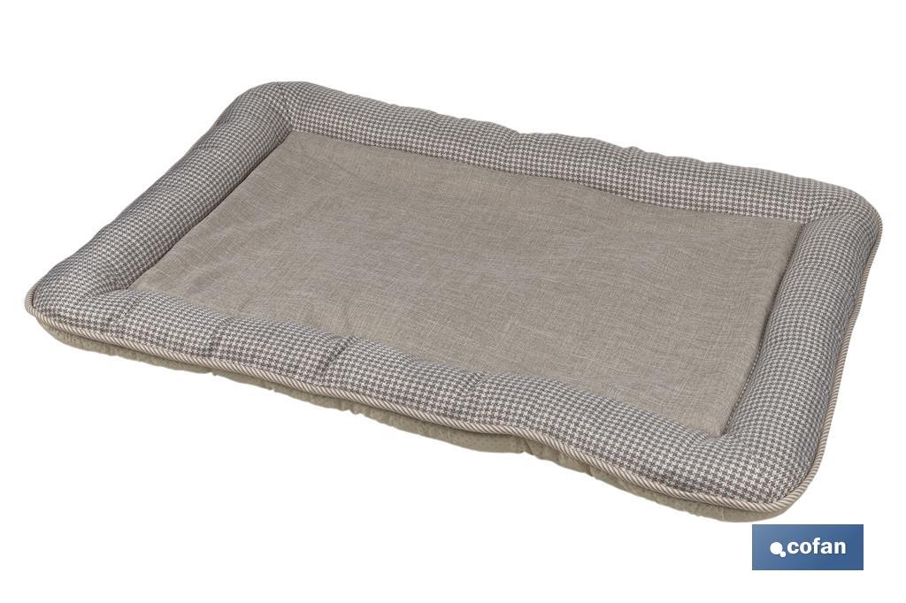 CAMA ACOLCHADA MASCOTAS COCO 86X57X7CM (PACK: 1 UDS)