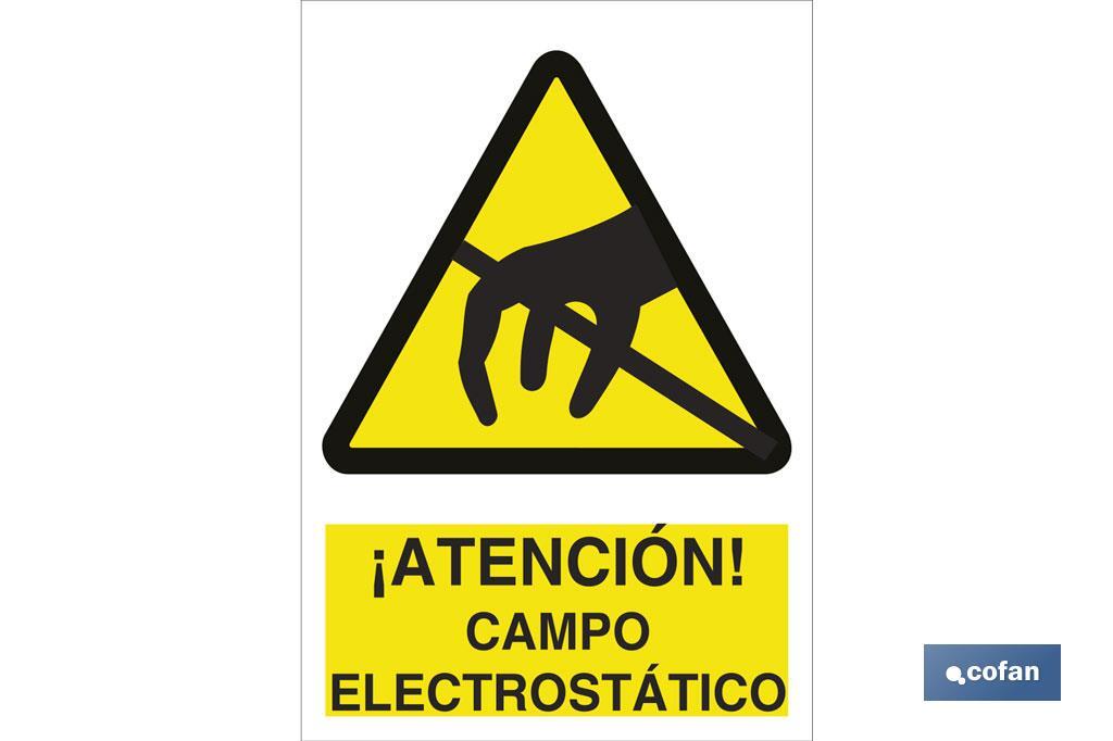 ¡Atención! campo electroestático