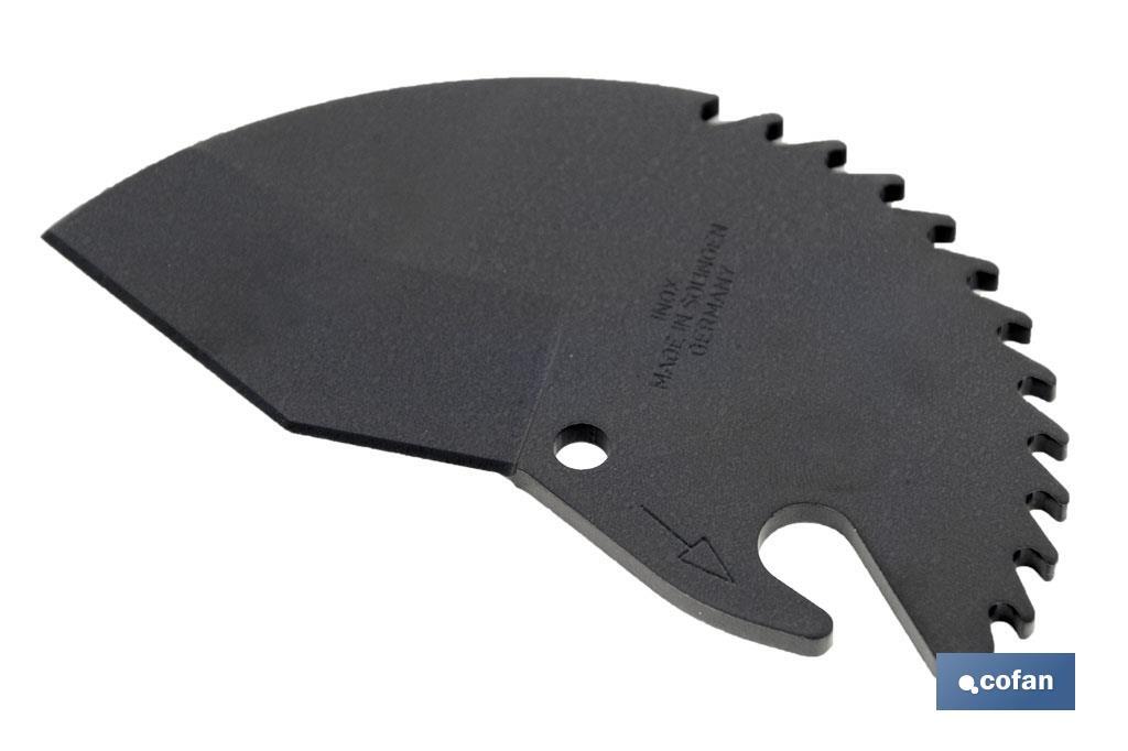 Recambio de cuchilla | Para tijera cortatubos | Diámetro: 42 mm (1 5/8) | Fabricada en acero inoxidable
