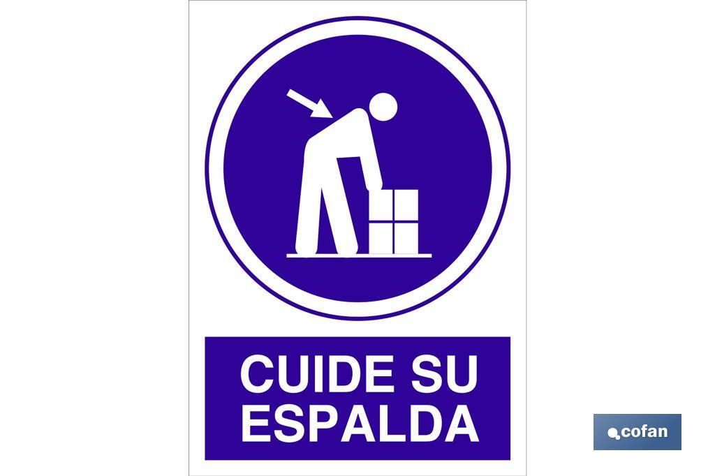 Cuide su espalda