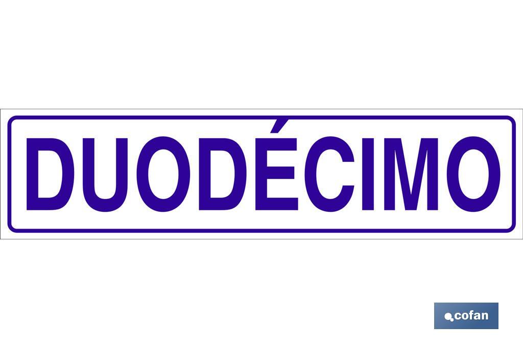 Duodécimo